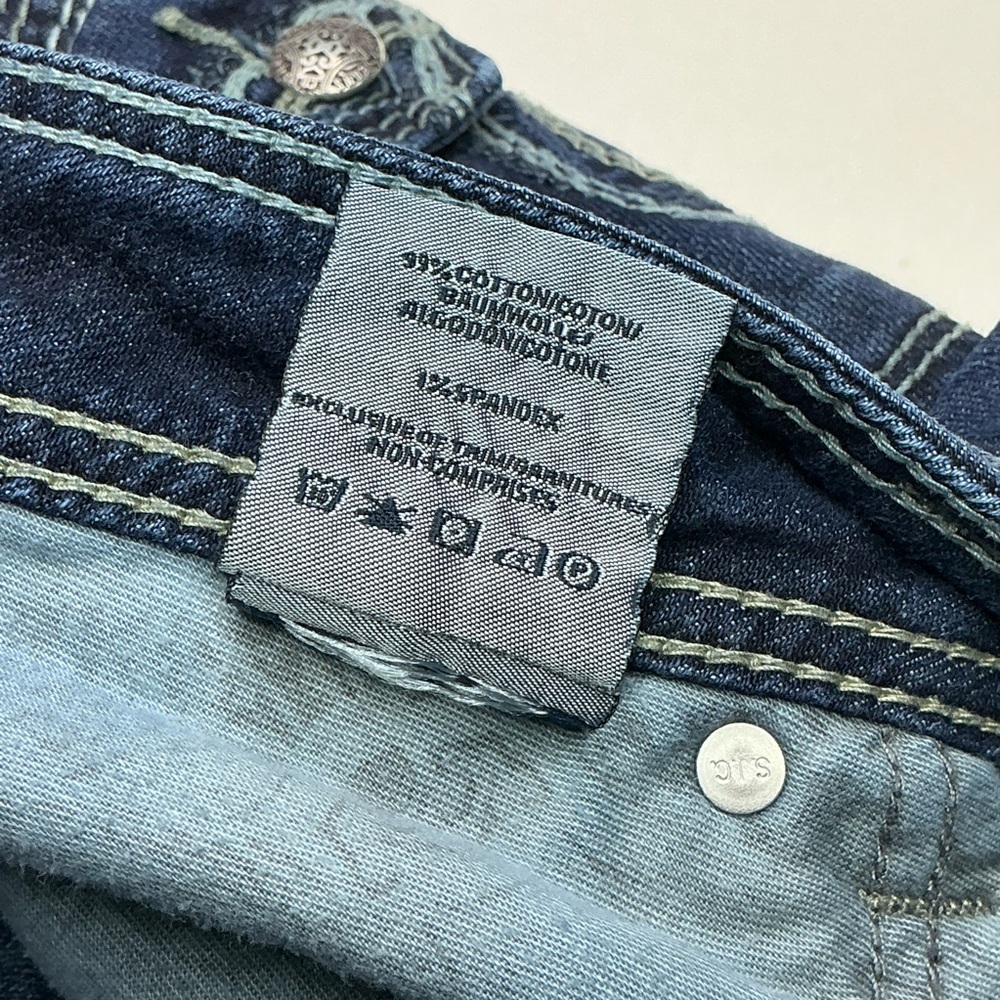 Silver Jeans SUKI Surplus Bootcut Dark Wash Denim Blue Jeans Women's Sz 18/L 32‎ - Picture 9 of 16
